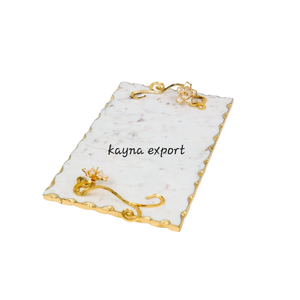 Marbre décoratif or bord plateau - Product Image 6