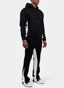 Survêtement pour hommes Jogging Coat Top Bottom Sport Sweat Suit Hoodie Pantalon Pantalon Sweat Suit Sport Wear Hoodies Set - Product Image 3