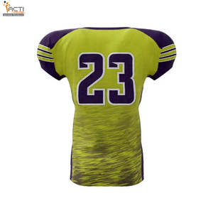 Uniforme de football américain à prix abordable 100% polyester uniforme de football américain pour hommes - Product Image 4