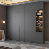 Garde-robe de chambre à coucher personnalisée garde-robe de luxe dressing armoire design moderne armoire de chambre à coucher armoire de chambre à coucher penderie pour vêtements