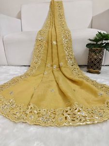 Precioso Simple Oro suave crujiente seda Saree última blusa de diseñador exclusivo nueva fiesta étnica nupcial ropa de boda para mujer - Product Image 3