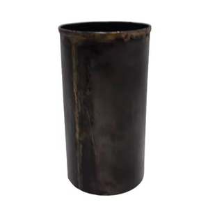 Jardinière soudée en fer rond à l'intérieur étanche à l'eau naturel avec pot de laque pour la décoration intérieure faite à la main personnalisée - Product Image 2