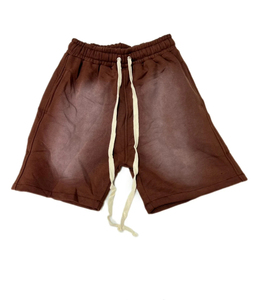 Short de sport délavé à l'acide, effet soleil, avec cordon de serrage, respirant, pour l'été, la gym, l'extérieur et la plage - Product Image 3