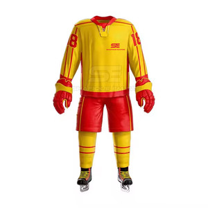 Uniforme de hockey sur glace professionnel uniforme de hockey sur glace d'entraînement de haute qualité vêtements pour hommes uniforme de hockey sur glace - Product Image 1