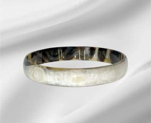 Bracelet manchette sculpté en corne de buffle naturelle, fait main, durable, style vintage, bijoux de créateur tendance - Product Image 5