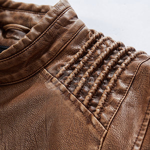 Veste en cuir de vache pour homme, best-seller, design unique, légère et respirante pour l'hiver, logo sur le devant - Product Image 4