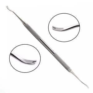 ชุดอุปกรณ์พื้นฐานสำหรับงานทันตกรรมจัดฟันในห้องปฏิบัติการ ประกอบด้วยลวดผูกเหล็กกล้าไร้สนิม, ที่ขูดหินปูน, เครื่องมือวัดตำแหน่งบราคัท, และเครื่องมือยึดสายรัด - Product Image 4