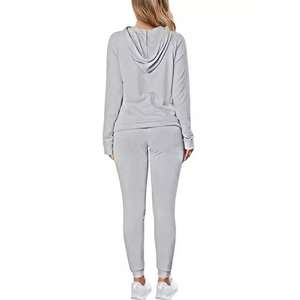 ชุดกีฬาผ้าฝ้ายสำหรับผู้หญิงชุดวิ่งสำหรับใส่ได้ทั้งชายและหญิงชุดวอร์มตามสั่งสำหรับใส่เล่นกีฬาอื่นๆในฤดูหนาว - Product Image 4