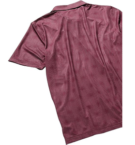 Polo de manga corta con estampado personalizado ajustado clásico para hombre de calidad superior con cuello de doble punta, exportación desde Bangladesh - Product Image 6