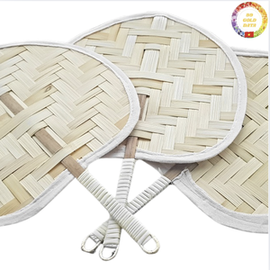 Ventilador de mano de bambú artesanal de Vietnam, producto ecológico tejido a mano, Material Natural, abanico ligero decorativo, artículo Cultural tradicional - Product Image 6