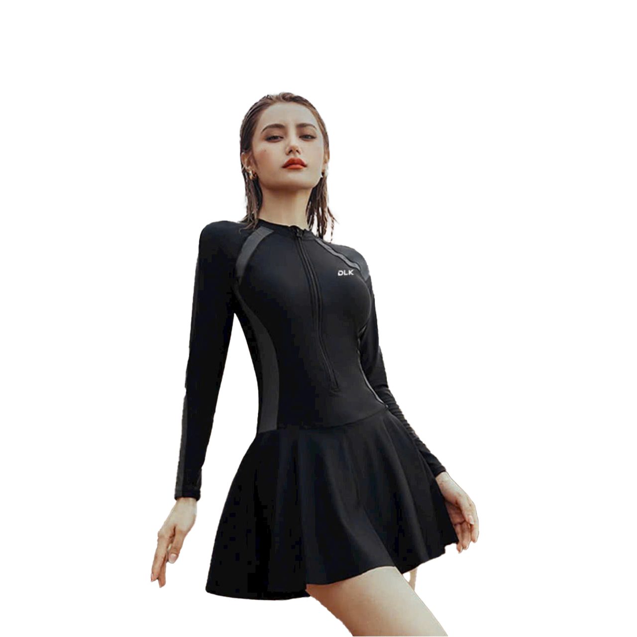 chinese dress ladies Shaping Full Coverage Multipurpose Swim Dress