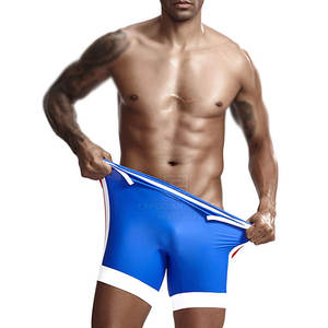 เสื้อกล้ามนักมวยปล้ำของผู้ชายผ้าโพลีเอสเตอร์ผ้าสแปนเด็กซ์แห้งเร็วแบบปรับได้ - Product Image 5