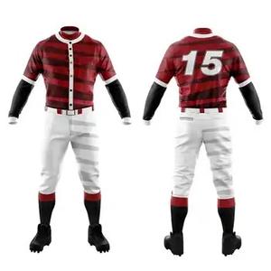 Meilleur produit personnalisé équipe porter à manches courtes Baseball uniforme nouveauté Baseball uniforme-acheter respirant maillots nouvelle coutume - Product Image 1