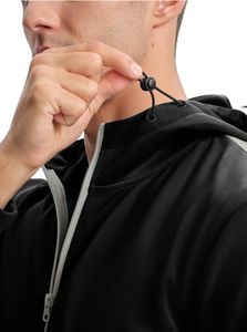 Basic Custom 100% Cotton Blank Heavyweight Baggy Fleece Chándal para hombres Sudadera con capucha y pantalones de chándal Jogger Sets para hombres - Product Image 4