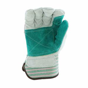 Guantes de Trabajo Personalizados de Cuero Vacuno Marrón con Protección para el Pulgar, Guantes de Conducción de Cuero, Guantes de Trabajo para Jardinería Floral - Product Image 6