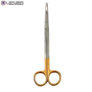 กรรไกรตัดโลหะเยอรมันแบบแมนนวลพร้อมเคลือบสีทอง - Product Image 3