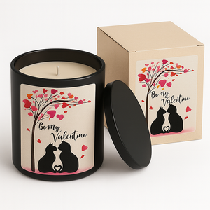 Bougies parfumées personnalisées en cire de soja pour la Saint-Valentin, pot de 7oz, design romantique, décoration de fête de mariage, cadeau de Noël Diwali luxueux - Product Image 5