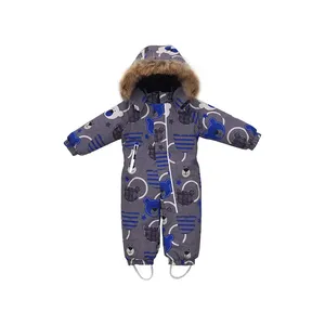 Mùa Đông bé tuyết phù hợp với Snowsuit cho trẻ sơ sinh một mảnh phù hợp với trượt tuyết trẻ em tăng trẻ em không thấm nước một mảnh phù hợp với trượt tuyết