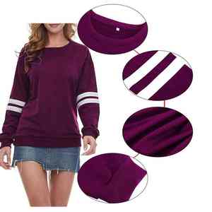 เสื้อสเวตเตอร์ใช้ได้ทั้งชายและหญิงเสื้อสเวตเตอร์ผ้าฝ้าย100% ระบายอากาศได้ปักลายขนแกะเปล่าสำหรับใส่ไปยิมลำลองแฟชั่นฤดูหนาว - Product Image 5