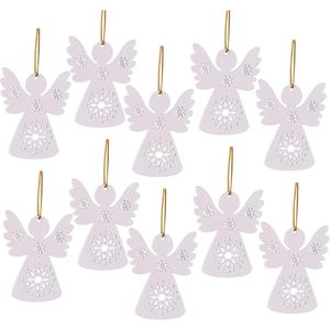 Adorno decorativo de Navidad colgante de Metal elegante para la decoración festiva del árbol de vacaciones y la pieza de regalo de decoración del hogar - Product Image 5