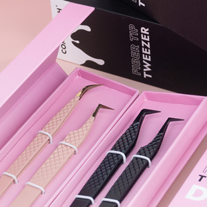 Meilleures ventes de pinces à cils de volume Pince à épiler de haute qualité Pince à épiler d'extension de cils - Product Image 2