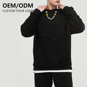 Wholesale OEM Heavyweight <b>Polyester</b> Cotton Tracksuit Jogger Hoody Set Custom Print logo Men Heavy Weight <b>Hoodie</b> Set for Men - Product Image 3
