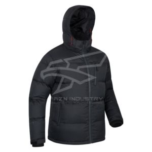 แจ็กเก็ตปลาปักเป้าพิมพ์ลาย OEM สำหรับผู้ชายแจ็กเก็ตขนเป็ดแบบลำลองสำหรับฤดูหนาวโลโก้ตามสั่ง - Product Image 2