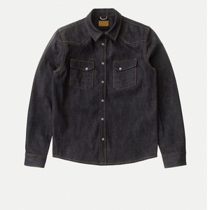 Logo Oem/Odm personnalisé impression graphique lavage simple boutonnage manches longues col rabattu veste en jean - Product Image 1