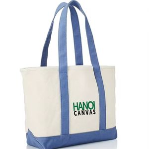 Sac fourre-tout en coton écologique à longue poignée, logo imprimé personnalisé, certifié BSCI, toile durable, taille personnalisée, achat direct - Product Image 4