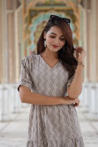 Vestido Largo Indio de Algodón Hecho a Mano, Ecológico, Estilo Bohemio, para Mujer, Ropa de Fiesta, Verano, Moda Étnica, Cintura Natural, Lavable - Product Image 2