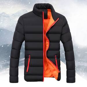 Veste d'hiver légère pour homme, fermeture éclair personnalisée, résistante à l'eau, coupe-vent, isolée, respirante, microfleece - Product Image 3
