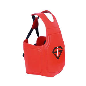 Protège-poitrine en cuir de haute qualité pour équipement de sport de boxe et d'arts martiaux pour un protecteur de corps efficace - Product Image 2