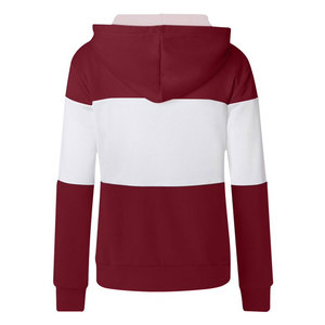 Hot Selling Women's Autumn Winter Hoodies Sweatshirts Slim Fit Plus Size 100% Cotton Fleece Custom Logo Pullover Zip Streetwear - Product Image 6