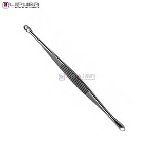 VOLKMANN 17cm 6,4 \ "Curetas afiladas dobles manuales 6x6mm Cureta de cuchara de hueso Instrumentos médicos ortopédicos dentales - Product Image 4