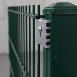 Clôture à double fil, design moderne, durable, anti-corrosion, galvanisée, pour mur, sol et usage scolaire - Product Image 3