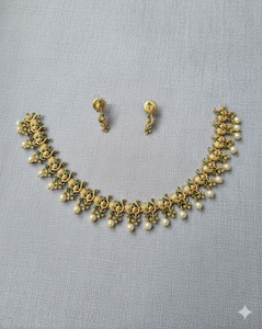 Luxury American Diamond Necklace Earrings <b>Set</b> Women High Luster Cubic Zirconia Jewelry Gold Plated Ethnic Elegant Wedding Party - Product Image 5