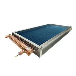 Cooling System Copper Tube Aluminum Fin Heat Exchanger Coil for Dry Cooler and Chiller