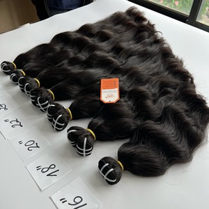 Paquetes de cabello crudo recto vietnamita sin procesar Frontal Hot Trending Máquina de color natural Trama doble Venta al por mayor Envío en stock - Product Image 4