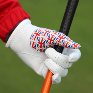 ถุงมือกอล์ฟทำจากปากีสถาน,ถุงมือทำจากหนัง Cabretta ระเหิดเพื่อความปลอดภัยสีขาวและนิ้วมือ - Product Image 3