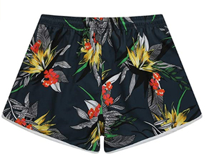 100% Cotton Plus Size Breathable Oxford <b>Women</b> <b>Board</b> <b>Shorts</b> Swim Beach Summer Cheap - Product Image 2