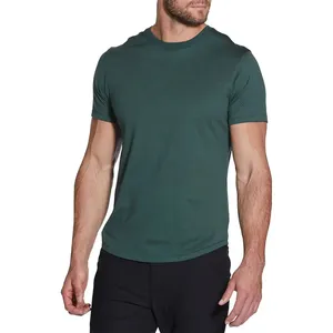 Neue Einrichtung Herren Baumwoll-T-Shirt einfarbiges T-Shirt Streetwear Premium-Qualität Hälferschulter Herren Großhandel Werkspreis T-Shirts
