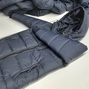 Chaqueta acolchada para hombre abrigo de invierno cálido ligero impermeable con capucha al aire libre esquí nieve Casual moda prendas de vestir exteriores con cremallera - Product Image 2