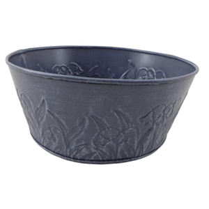 Maceta de hierro de latón ahumado utilizada para jardinería, macetas de jardinería para interiores y exteriores, contenedores decorativos para el hogar, suministros de jardín - Product Image 5