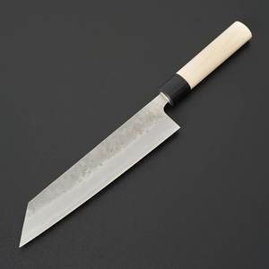 Nuevo Cuchillo de Cocina Personalizado, Forjado a Mano en Acero de Damasco, Mango de Madera, Acabado Cepillado, Apto para Lavavajillas - Product Image 6