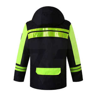 2024 veste de sécurité réfléchissante légère Logo personnalisable Design professionnel de haute qualité Poches avant en nylon durable - Product Image 5