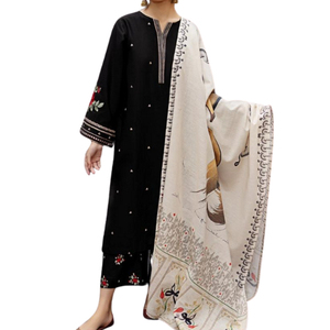 Estilo étnico Ropa India pakistaní Nuevo diseño Nueva moda Ropa de mujer Vestidos casuales transpirables de invierno Vestido Shalwar Kameez - Product Image 1