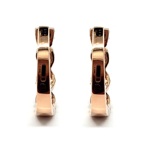 Xixi — boucles d'oreilles rondes au Design exagéré, magnifiques et décontractées, or Rose VS SI, bijoux, cerceaux, pour mariée, 18k - Product Image 3