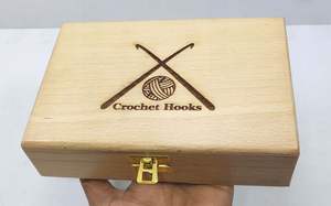 Ensembles de crochets en bois en boîte sur mesure, idéaux pour les travaux d'aiguille et les magasins de fournitures de tricot pour la revente - Product Image 2
