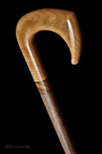 Canne en bois réglable Bâton de marche solide pour les aînés Norme internationale avec plusieurs nœuds pour la randonnée - Product Image 2