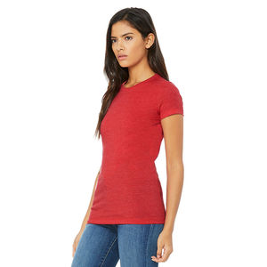 Fabricante de camisetas de ropa personalizadas de algodón de alta calidad liso en blanco camisetas de talla grande mujeres deportes de verano de secado rápido transpirable - Product Image 5